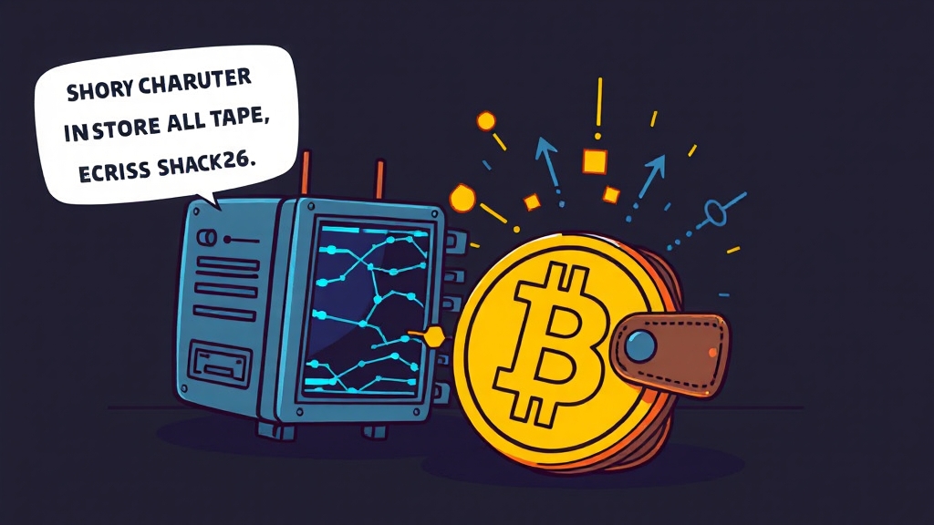 비트코인, 해킹 위험성은? (cartoon 스타일)