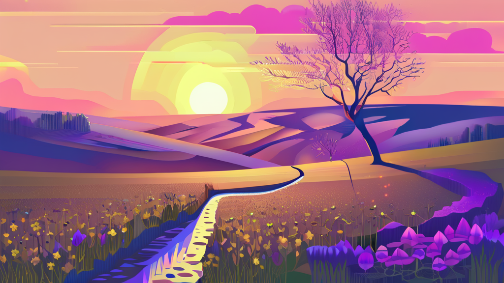 꿈 해몽의 기본 원리: 현재 심리 상태와 미래 예측 (illustration 스타일)