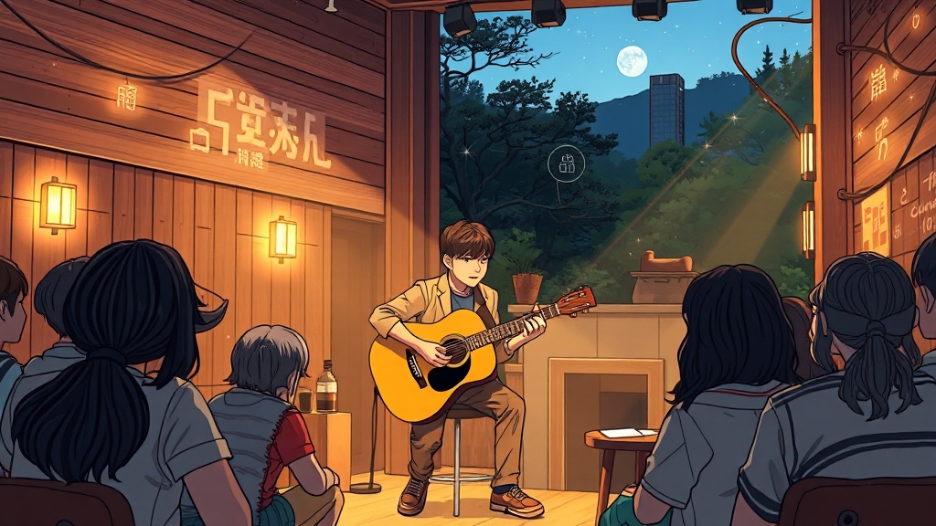 스탠딩 에그 공연 정보 정리 (illustration 스타일)