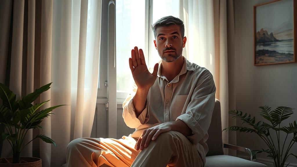 전문가의 도움: 필요시 받는 심리 상담 (realistic 스타일)