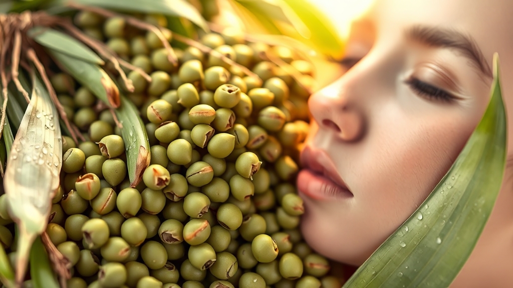 녹두, 왜 좋을까요? (realistic 스타일)