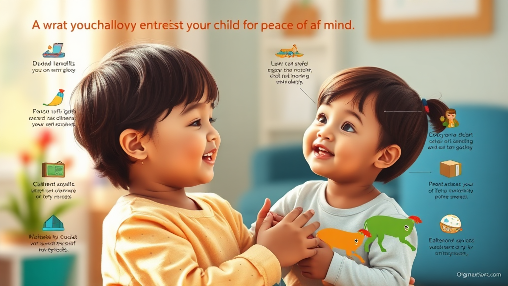 아이돌봄 서비스, 무엇부터 알아볼까요? (realistic 스타일)