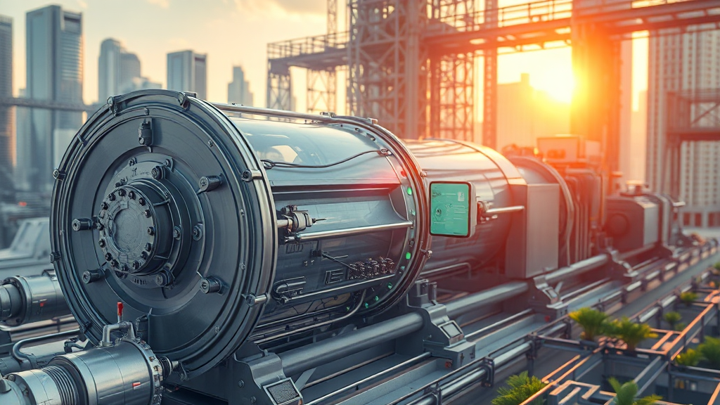 SOFC 기술, 왜 특별할까? (realistic 스타일)