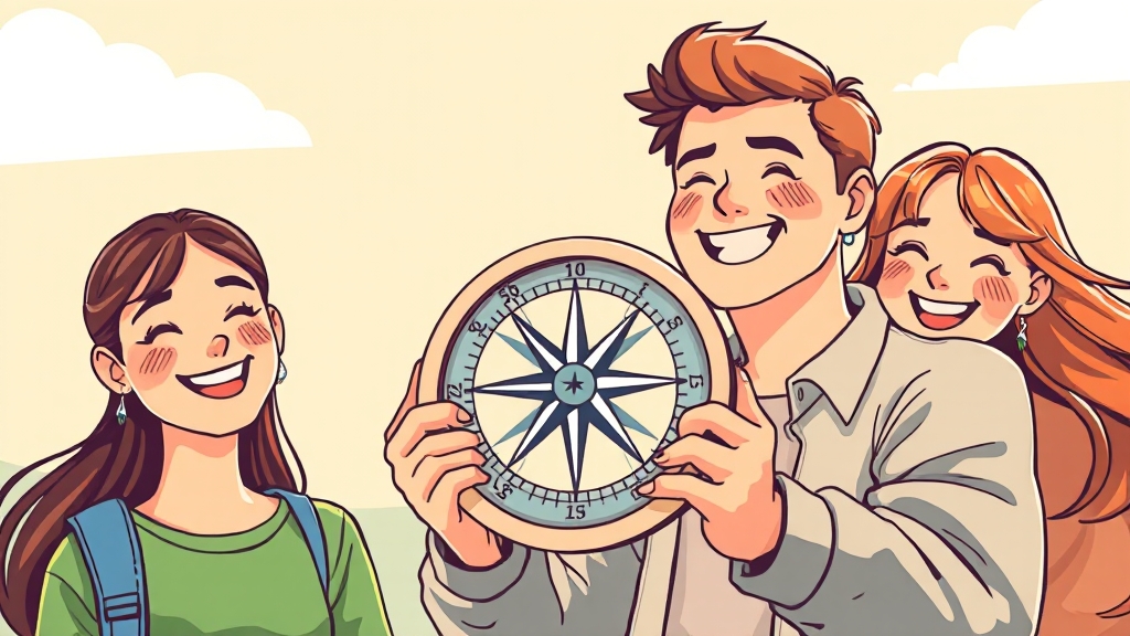 운세 활용법: 긍정적인 하루 만들기 (illustration 스타일)