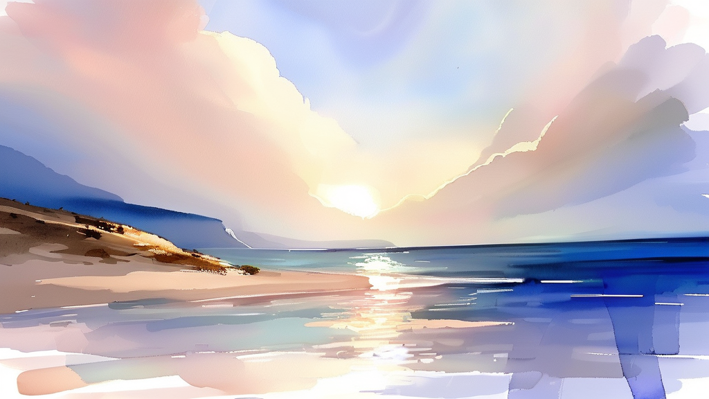 통합돌봄 서비스, 어떤 종류가 있나요? (watercolor 스타일)