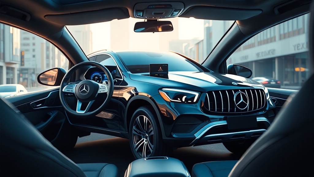 GLC EV 주행 경험 (realistic 스타일)