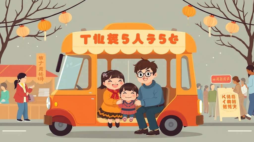 교통, 주차 & 편의시설 완벽 안내 (illustration 스타일)