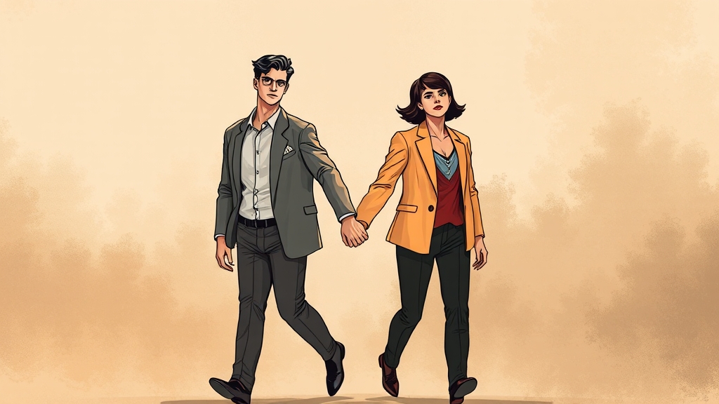 후보 단일화 가능성과 전망 (illustration 스타일)