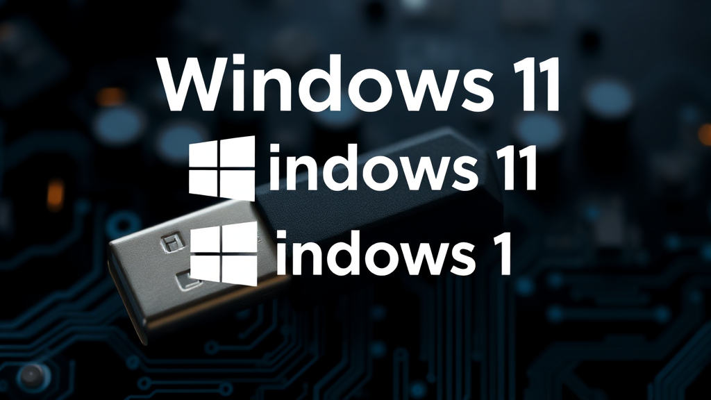 Rufus를 활용한 윈도우11 설치 USB 만들기 (realistic 스타일)