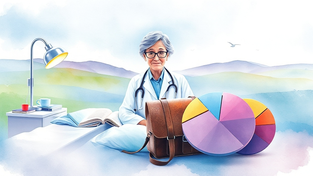 실손보험 기본 개념 이해하기 (watercolor 스타일)