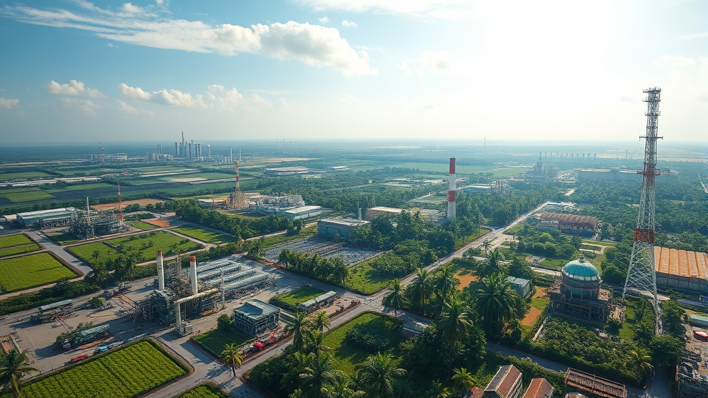 사업 부문별 실적 분석 (realistic 스타일)