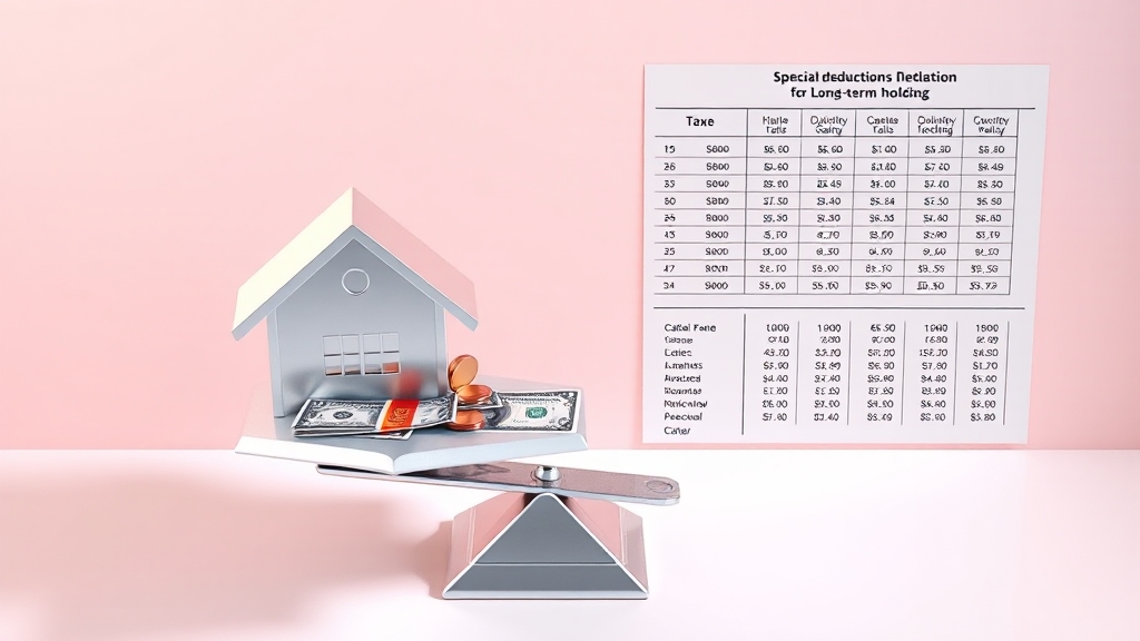양도세 계산 방법 및 세율 (illustration 스타일)