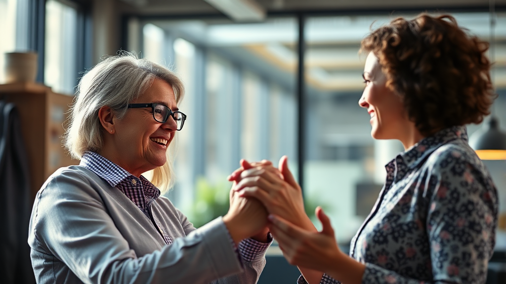 관계 개선 전략 (realistic 스타일)