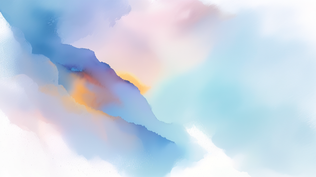 사기적 부정거래로부터 안전한 금융 생활 가이드 (watercolor 스타일)