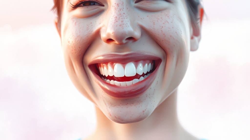 잇몸 건강의 시작, 올바른 칫솔질 (watercolor 스타일)