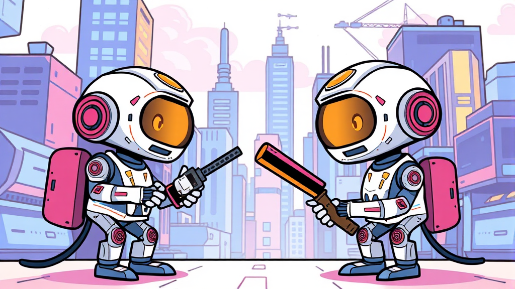 AI 에이전트란 무엇일까? (cartoon 스타일)