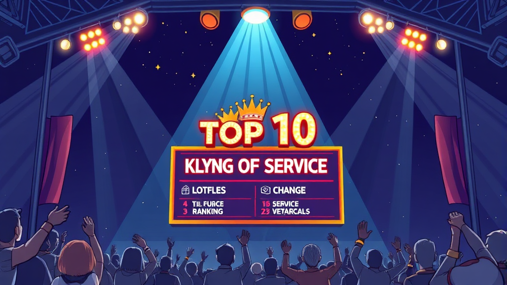 최신 투표 결과, TOP 10은? (illustration 스타일)