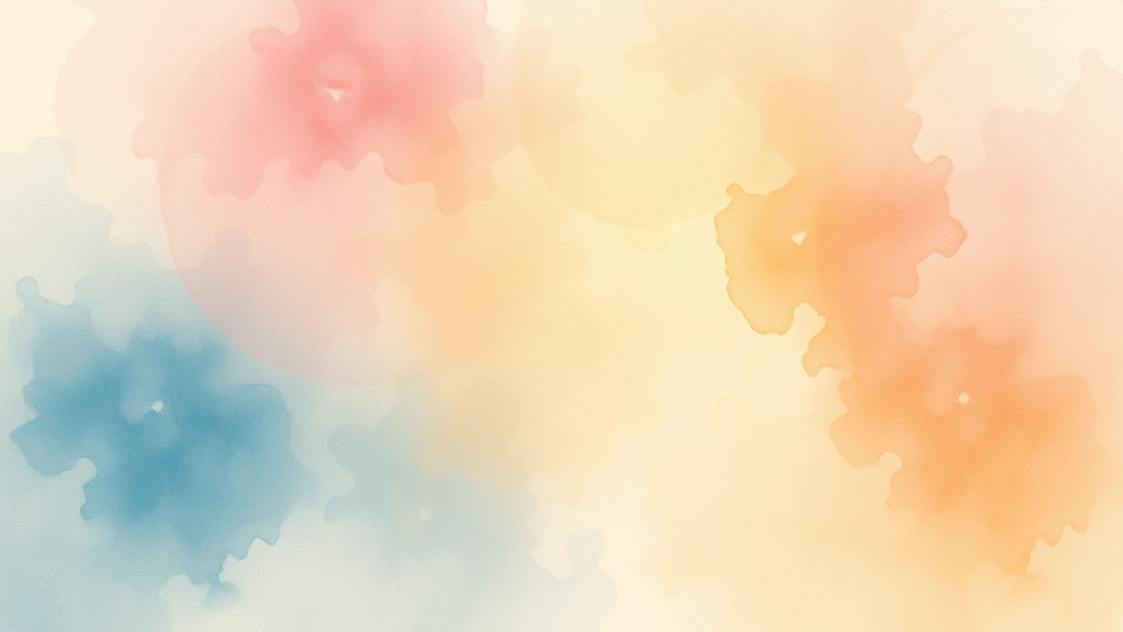 생계비 통장이란? (watercolor 스타일)