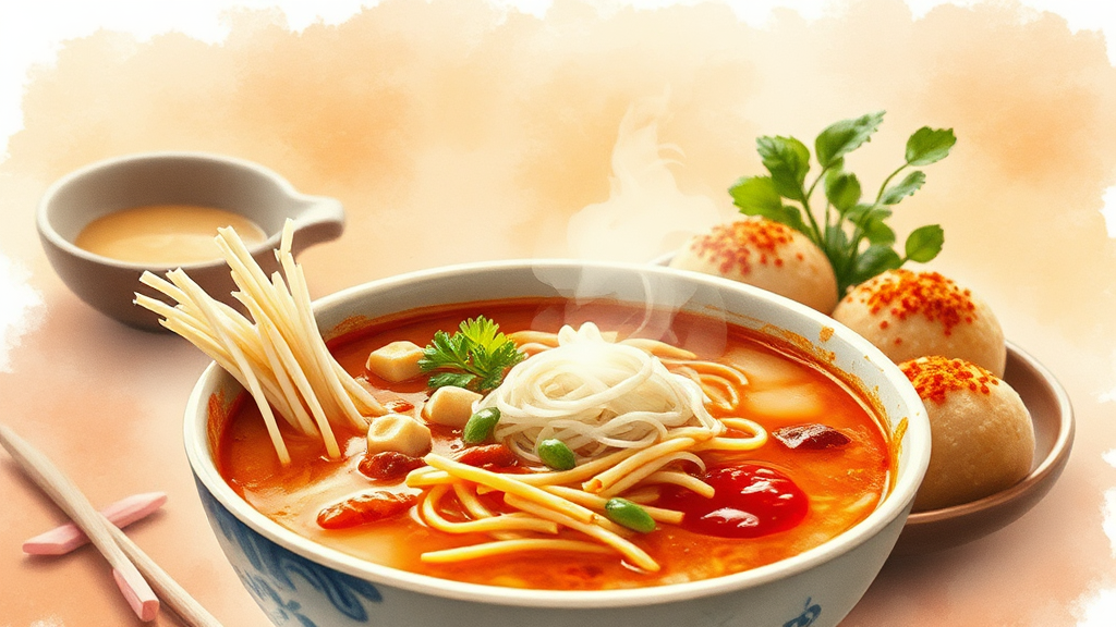 메뉴 추천 & 주문 꿀팁 대방출 (watercolor 스타일)