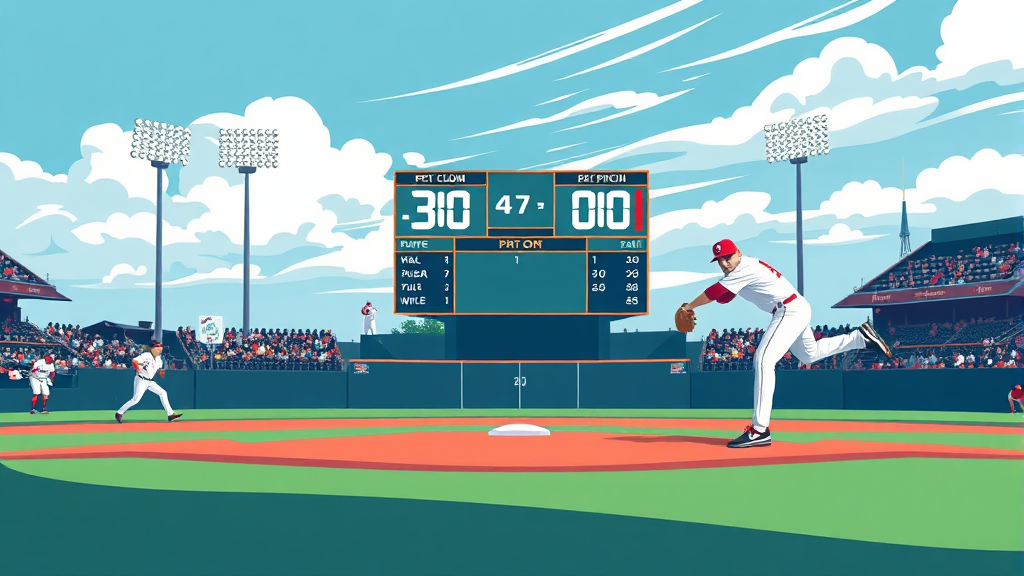 투수 보호를 위한 WBC의 새로운 규정들 (illustration 스타일)