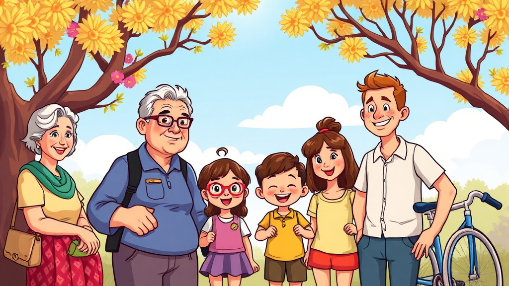 KOHI 의무교육, 왜 중요할까요? (cartoon 스타일)