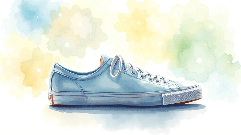 시장 트렌드와 미래 전망 (watercolor 스타일)