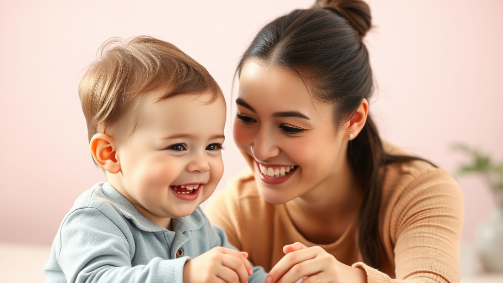 아이돌보미 찾기 및 신청 방법 (realistic 스타일)