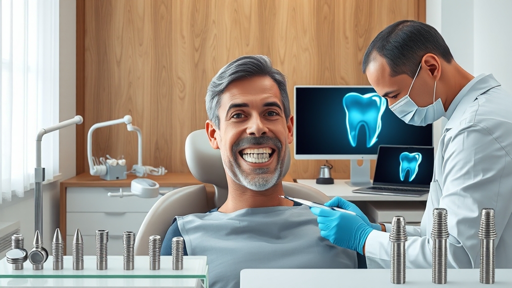 흔들리는 이, 치료 방법은? (illustration 스타일)