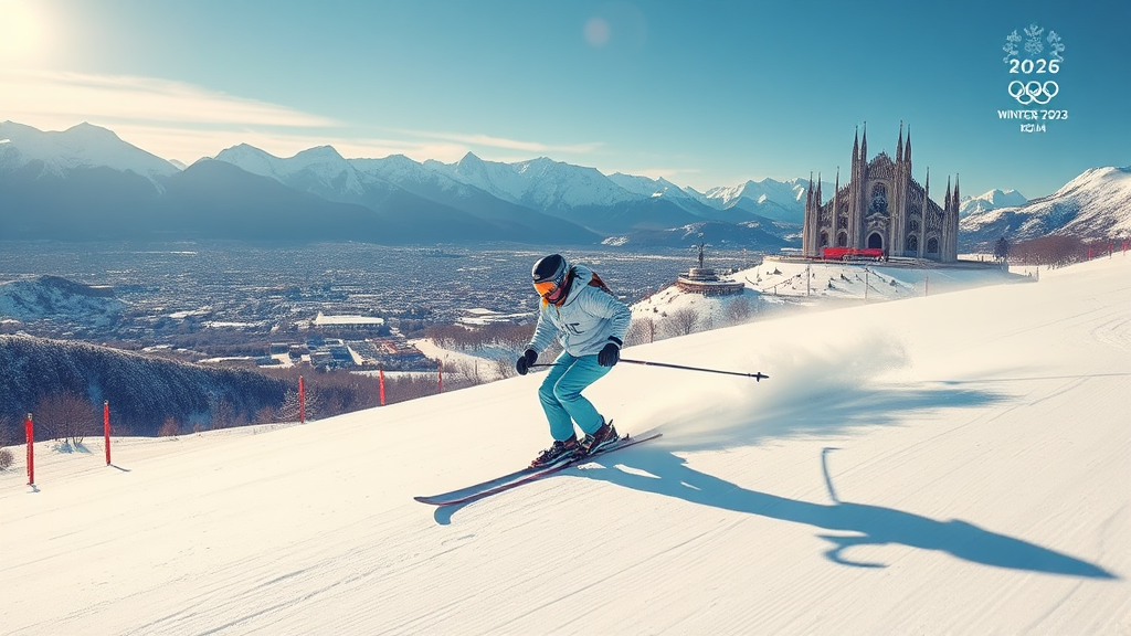 2026 동계올림픽 핵심 정보 (realistic 스타일)