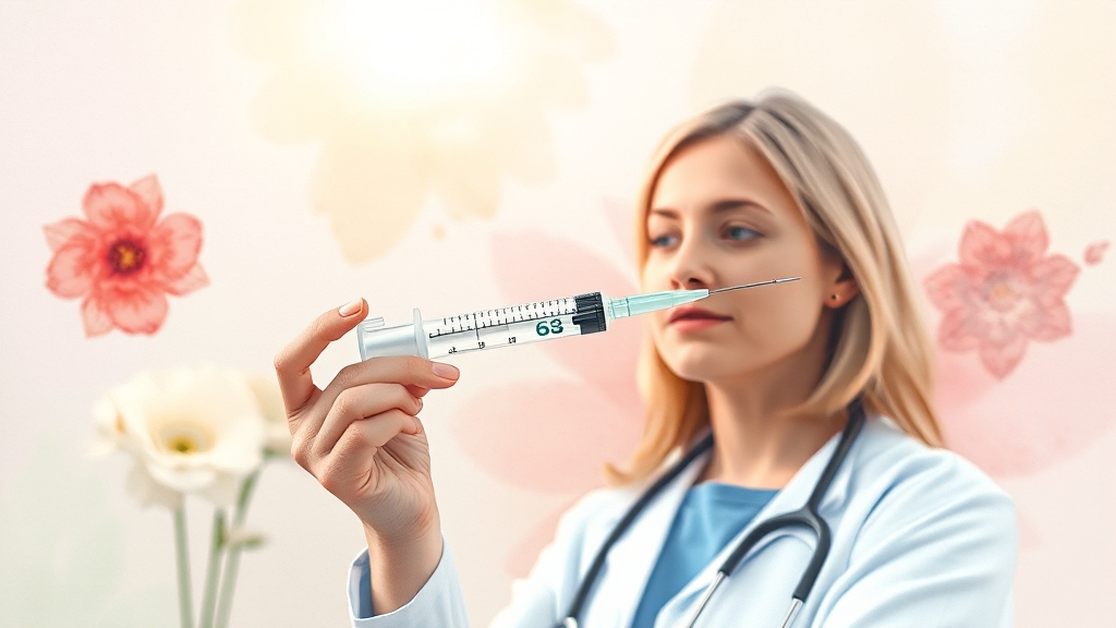 삭센다 처방 대상 및 주의사항 (watercolor 스타일)