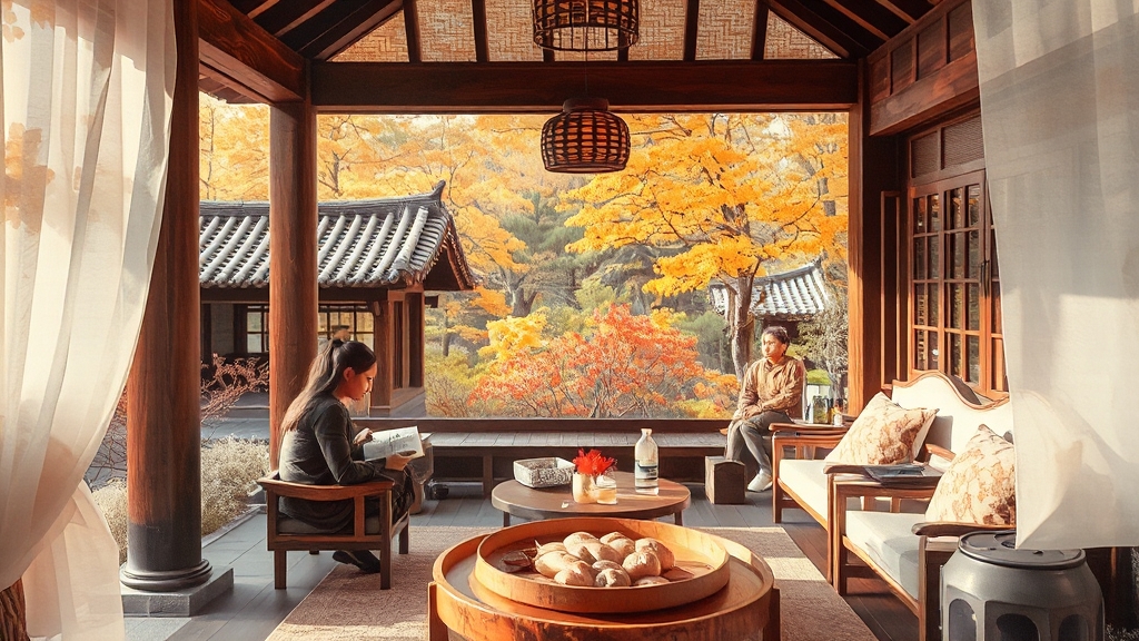편의시설 안내 (watercolor 스타일)