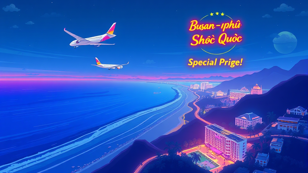 항공사별 특가 프로모션 (illustration 스타일)