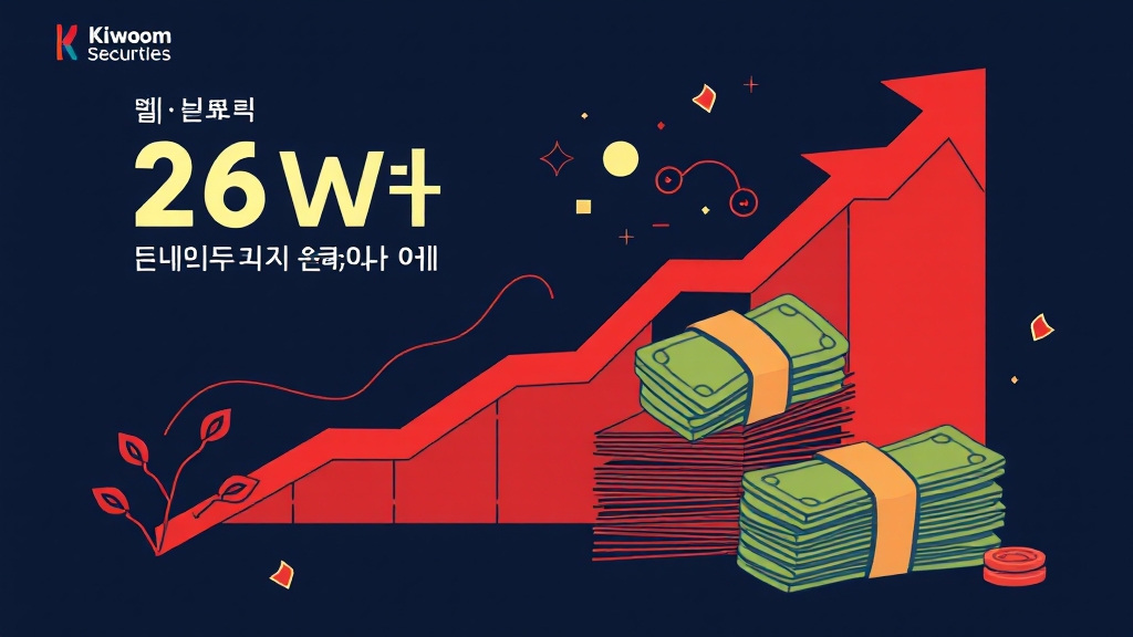 키움증권 포인트, 어떻게 쓸까? (illustration 스타일)