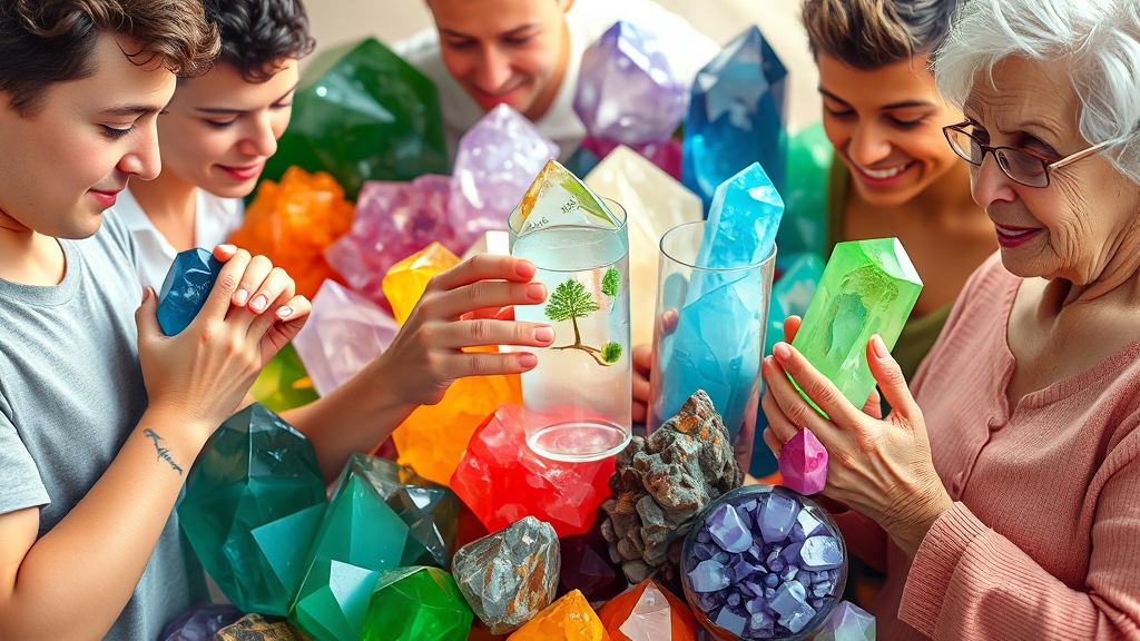 미네랄 소금, 건강 영향 (realistic 스타일)