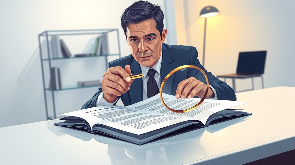 보험 가입 시 유의사항 (illustration 스타일)