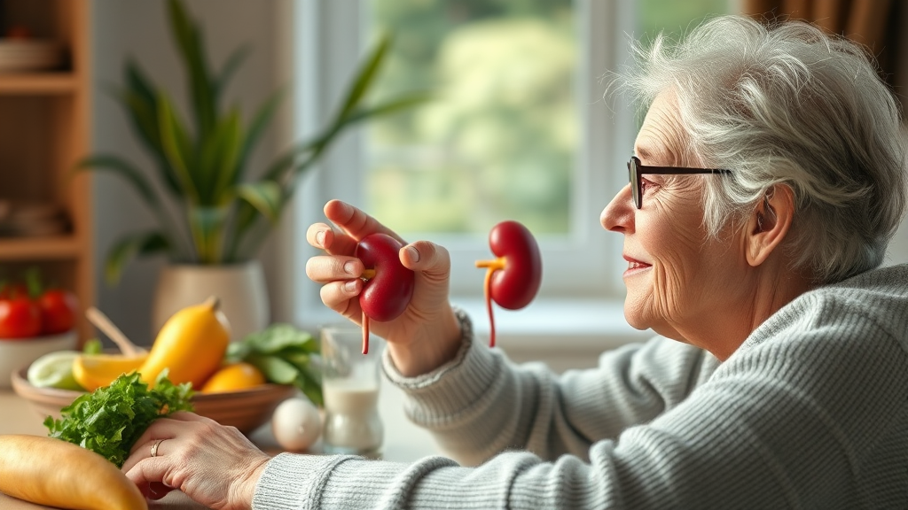 만성신장병의 진행과 합병증, 그리고 관리 전략 (realistic 스타일)