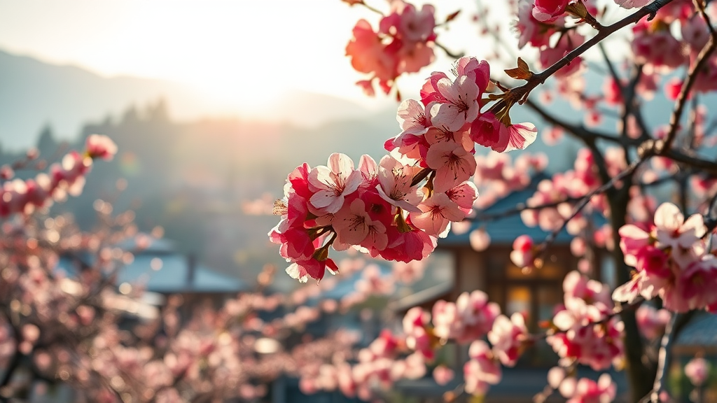 매화꽃 여행 준비물 및 FAQ (realistic 스타일)