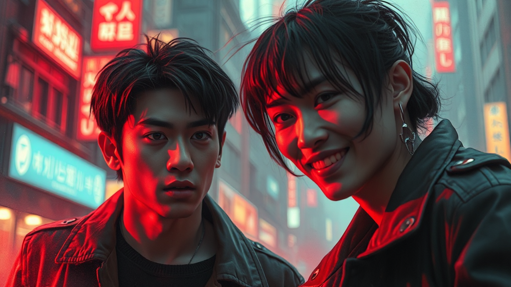 원작 ‘조작된 도시’와의 차이점 (watercolor 스타일)