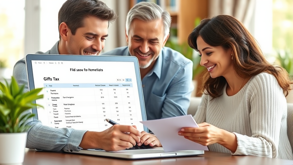 증여세 신고, 언제 어떻게 해야 할까? (realistic 스타일)