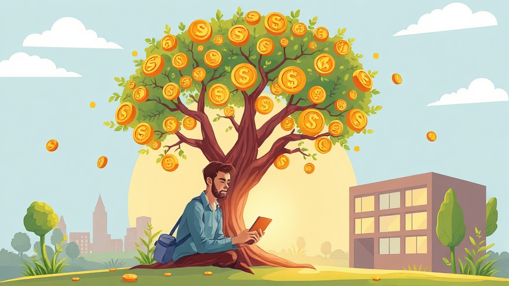 정책자금 종류 & 활용법 (illustration 스타일)