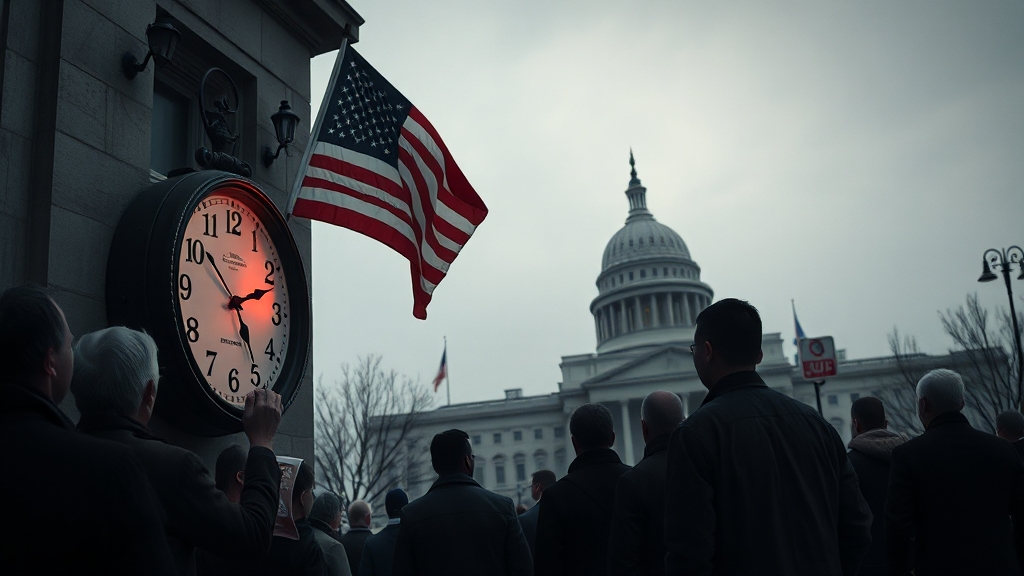 셧다운 발생 시 예상되는 변화 (realistic 스타일)