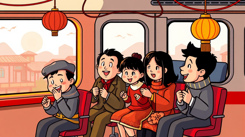 2026 설날 SRT 예매 개요 (cartoon 스타일)