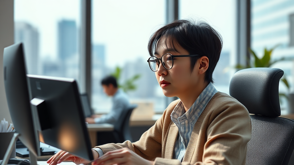 부수입 발생 시 건강보험료 추가 납부 의무 조건 (realistic 스타일)