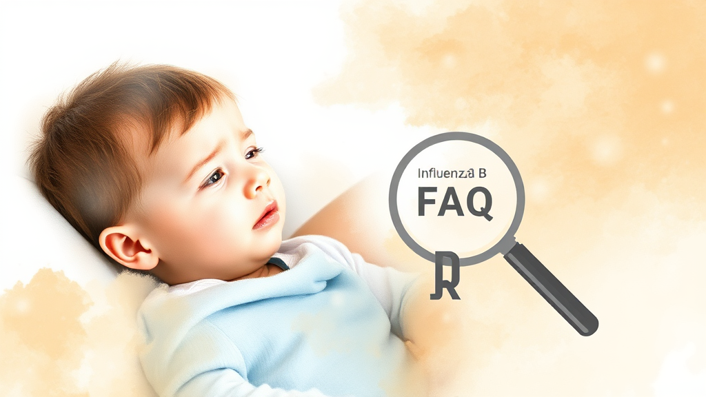 B형 독감 완벽 가이드: 증상, A형 독감 차이, 어린이, 자가 관리 및 치료법 (2026 최신) 8 B형 독감 FAQ (watercolor 스타일)