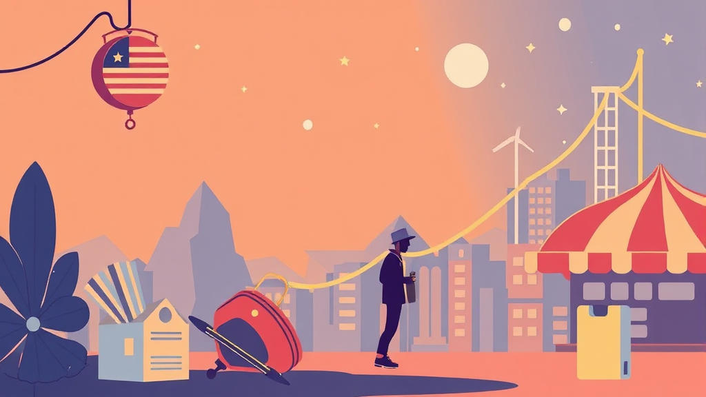 환율 상승이 우리 삶에 미치는 영향 (illustration 스타일)