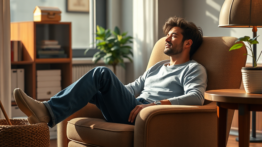 번아웃 예방 팁 (realistic 스타일)