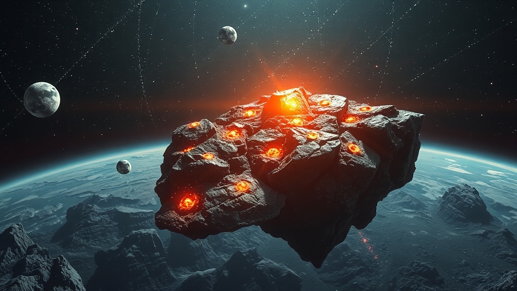 왜 소행성 채굴이 필요할까? (realistic 스타일)