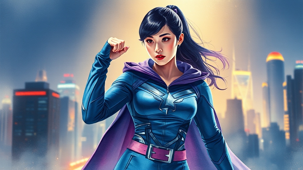 흥미진진한 줄거리 (watercolor 스타일)