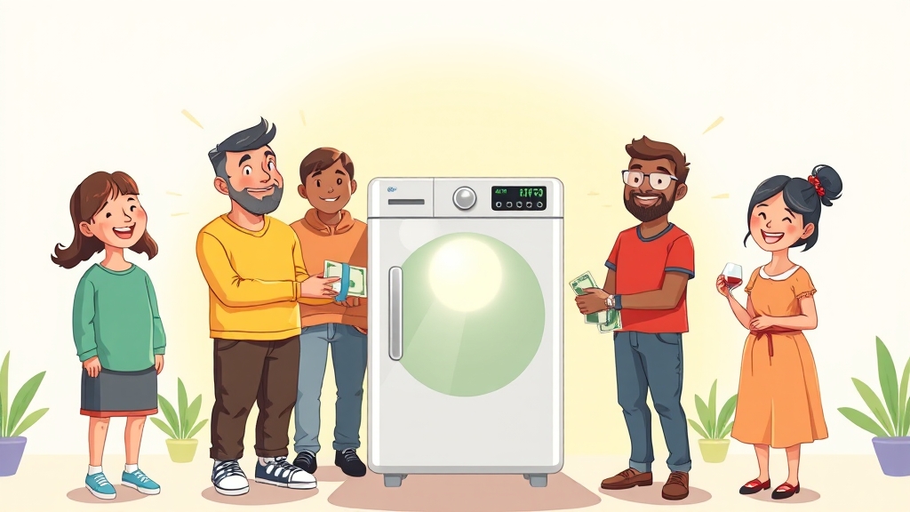 으뜸효율 가전 환급 사업이란? (illustration 스타일)