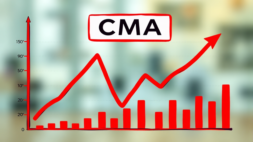 CMA 원금 손실 가능성: 투자 리스크 인지 (illustration 스타일)